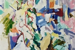 Abstract of Kahn's Land, 36x38 inches,  7/1990