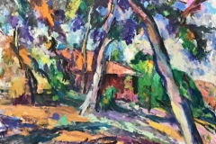Dorland Grove, Ellen's House, 40x48 inches, 1991