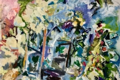 Joyous Arbor, 46x50 inches, 1991
