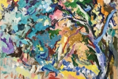 Sullivans Apple Trees, 44 3/4x52 inches, 1992