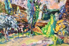 Westover Farm, 38x48 inches, 1992