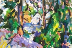 Yosemite- South Fork, 36x44 inches, 1991
