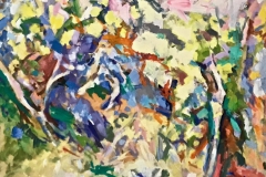 Small Sullivans Trees, 32x42 inches, 1993