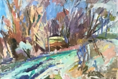 New Jersey Landscape, 38x50 inches, 1996