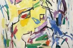 Summer 1994 Abstract, 38x48 inches, (playful) 1994