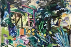 The Grape Arbor II, 48x50 inches, 1997