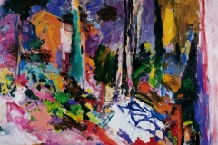 Bastian de Cézanne, oil, 40 x 54 inches, 2000, Philadelphia Museum