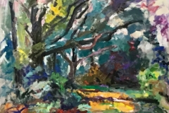 Path Thru The Woods, 40x48 inches, 1998